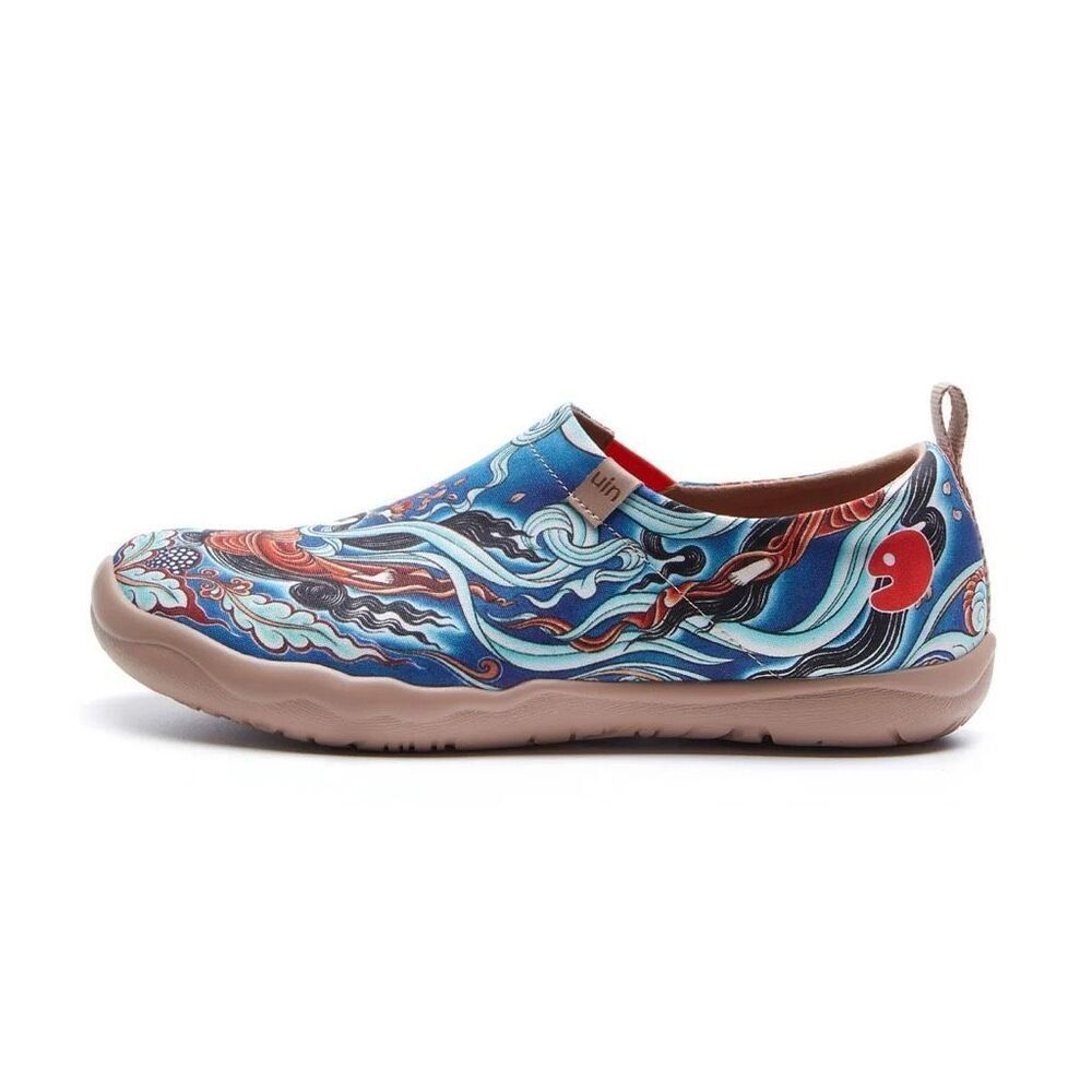 UIN Women's Walking Casual Lightweight shoes (DUNHUANG FLYING APSARAS TOLEDO) - Picture 5 of 9